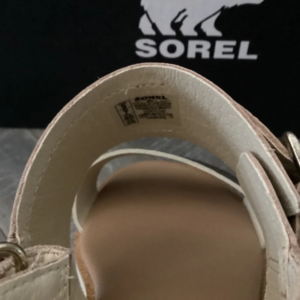 SOREL Ella III Slingback Sandals, size 9